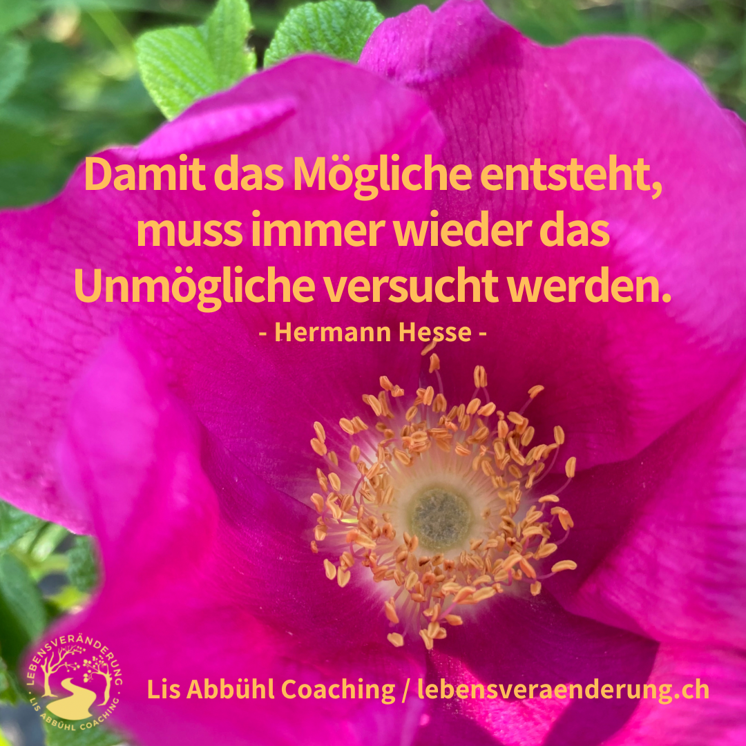 Vertrauen in sich selbst!